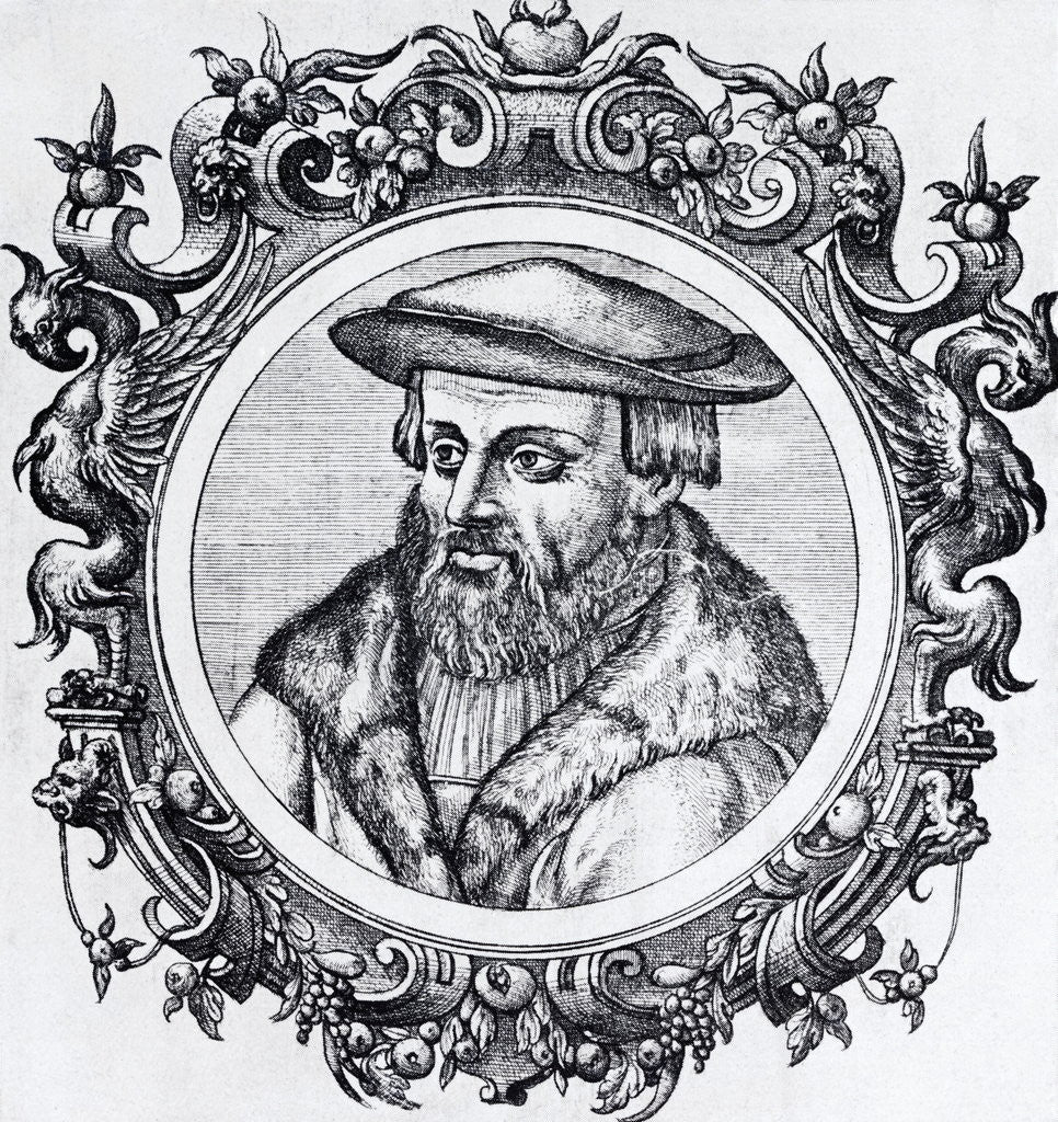 Detail of Leonard Fuchs by Anonymous
