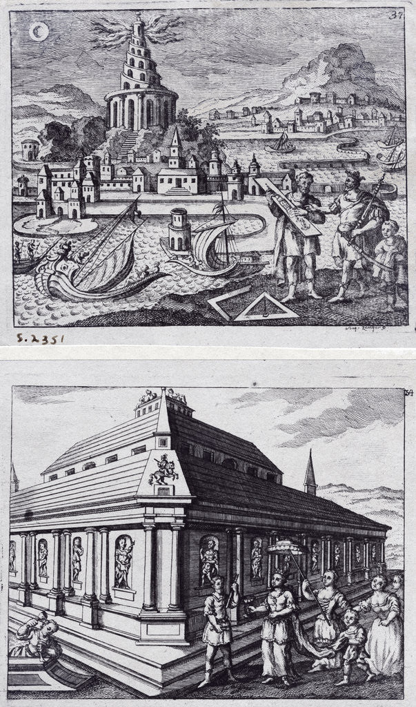 Detail of Temple Of Artemis At Ephesus by Anonymous