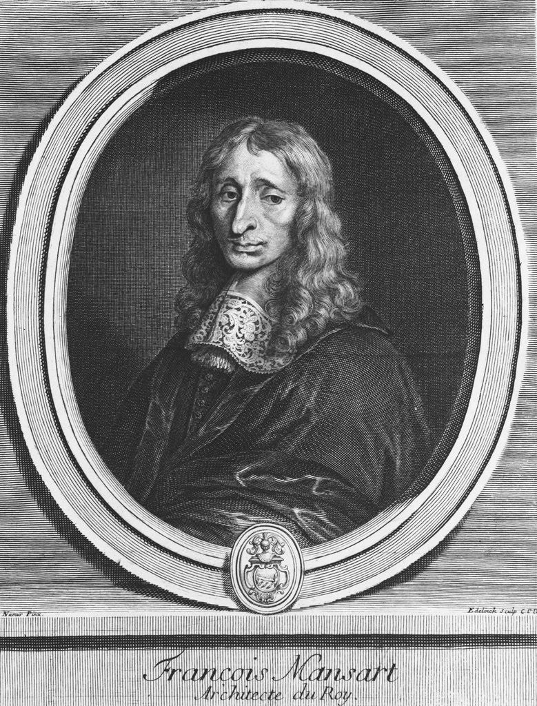 Detail of Francois Mansart by Anonymous