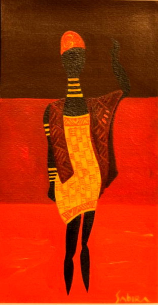 Detail of Jambo, 2007 by Sabira Manek