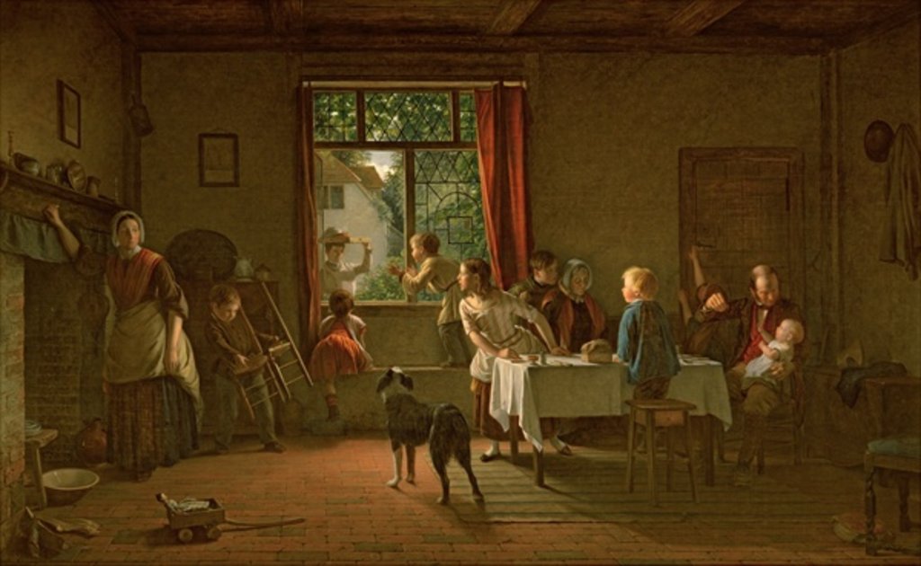 Detail of Roast Pig, 1862 by Thomas Webster