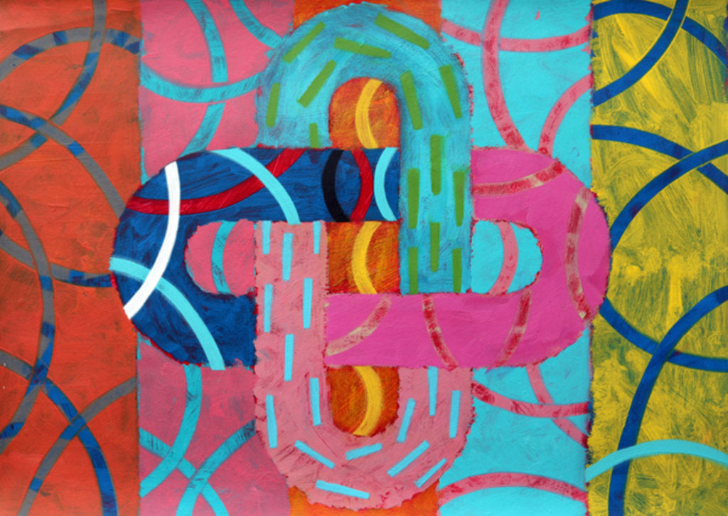 Detail of M 13, 2016 by Sara Hayward