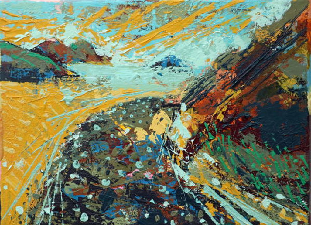 Detail of To the island, 2014 by Sara Hayward