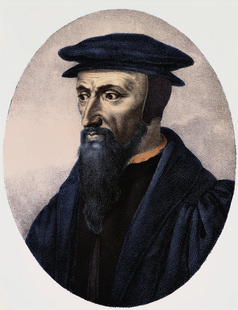 Detail of Portrait de John Calvin by Corbis