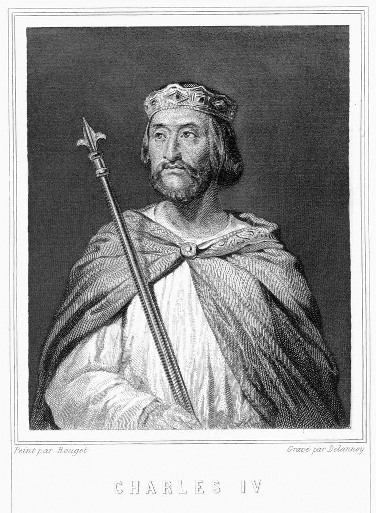 Detail of Charles IV by Delannoy