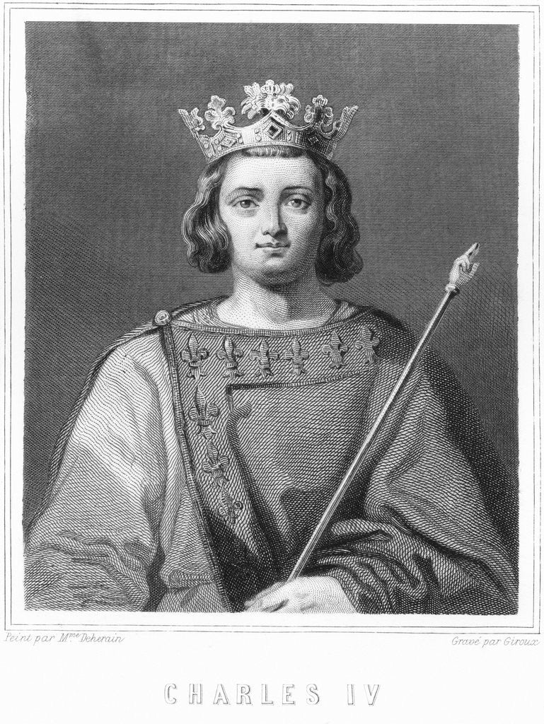 Detail of Charles IV by Emile Giroux