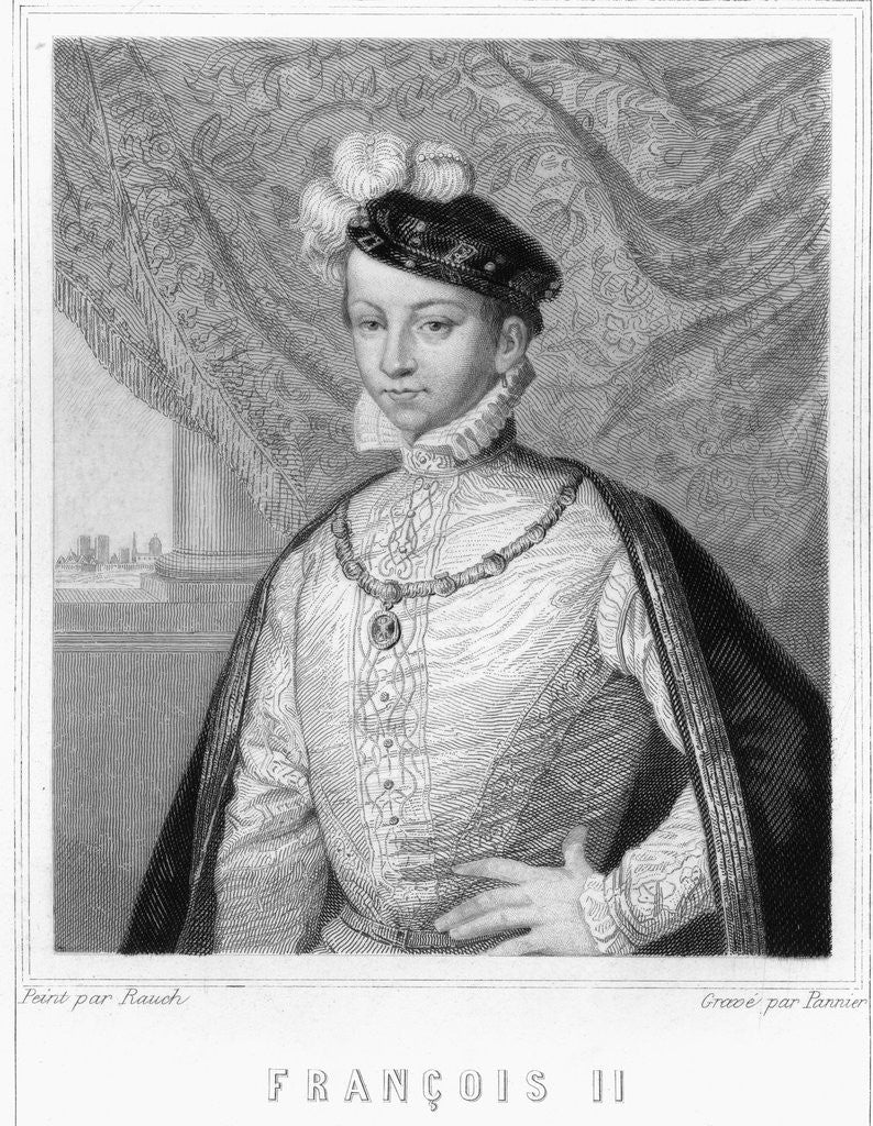 Detail of Francois II by Jacques Etienne Pannier