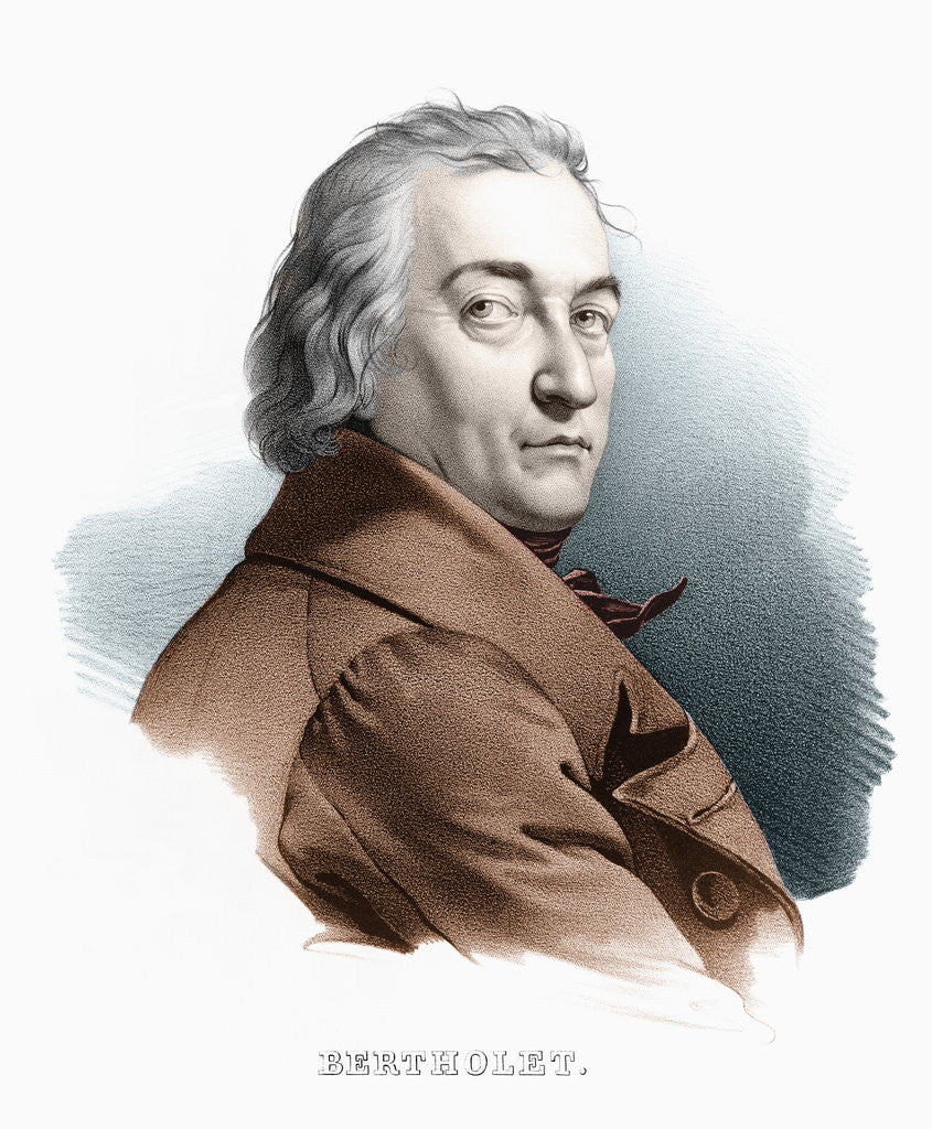Detail of Portrait of Claude-Louis Berthollet by Anonymous