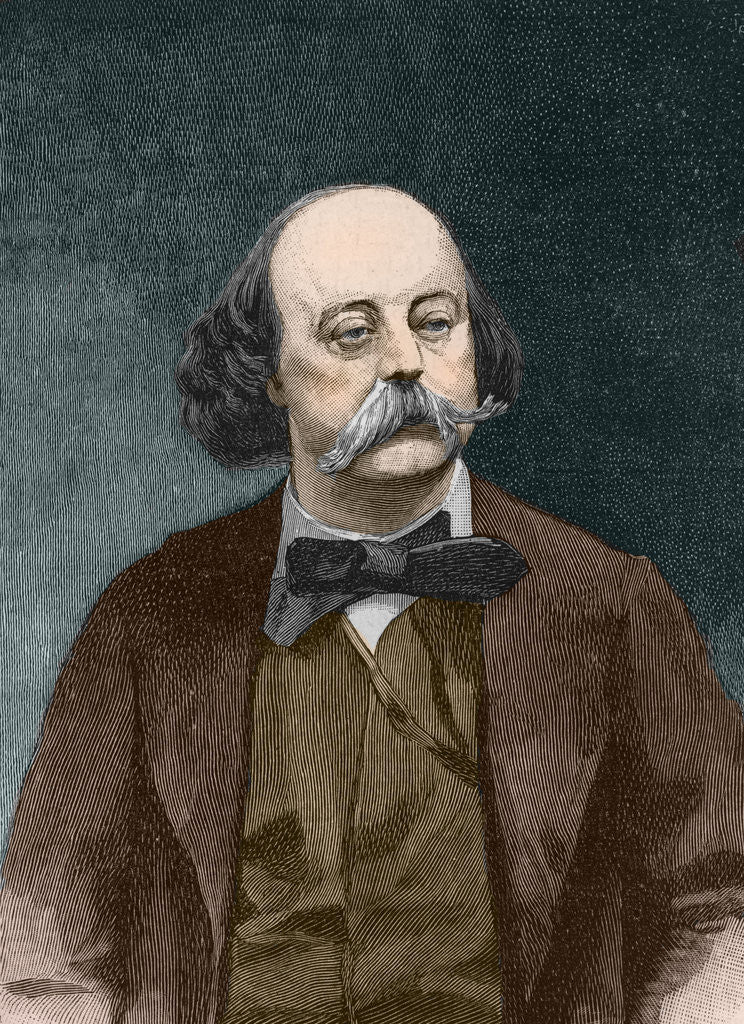 Detail of Portrait of Gustave Flaubert by Corbis