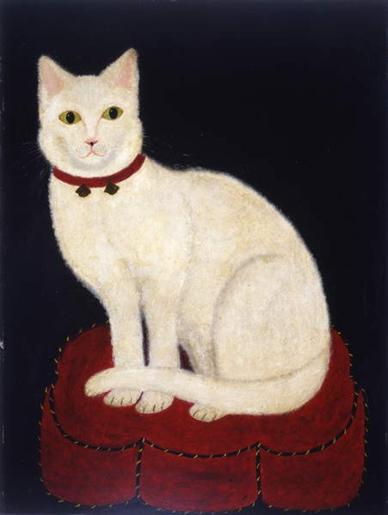 Detail of Tinkle, a Cat, 1883 by American School