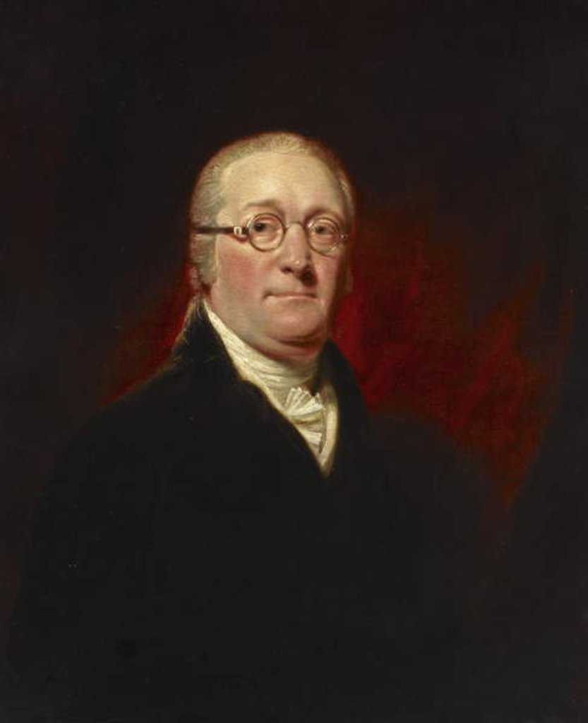 Detail of Sir William Parsons, c.1800 by Joshua Reynolds