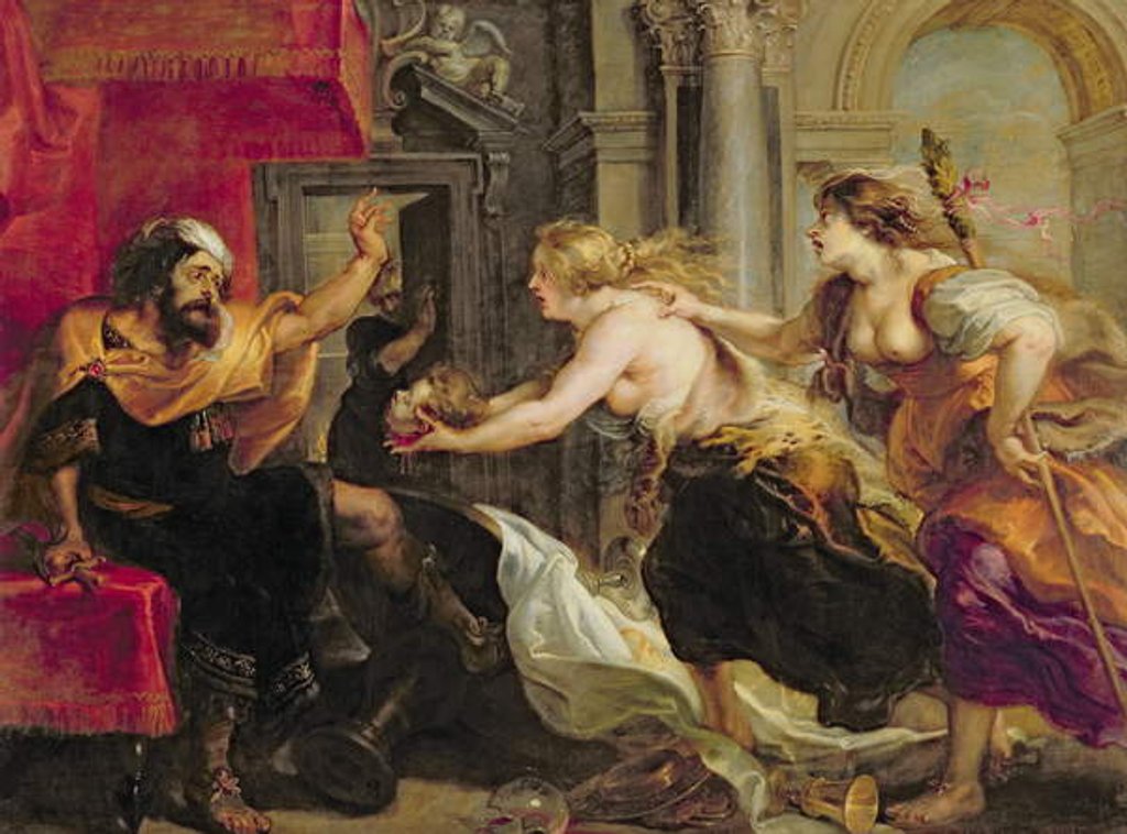 Detail of Tereus confronted with the head of his son Itylus, 1637 by Peter Paul Rubens