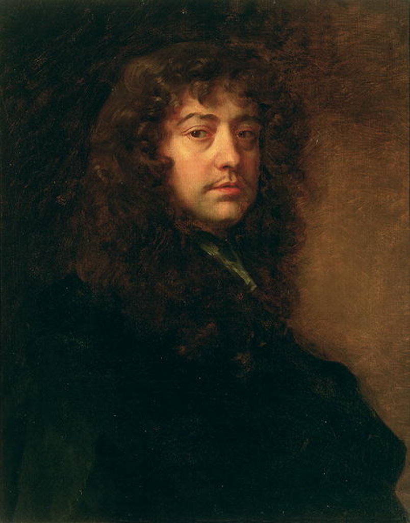Detail of Self Portrait, 1665-70 by Peter Lely