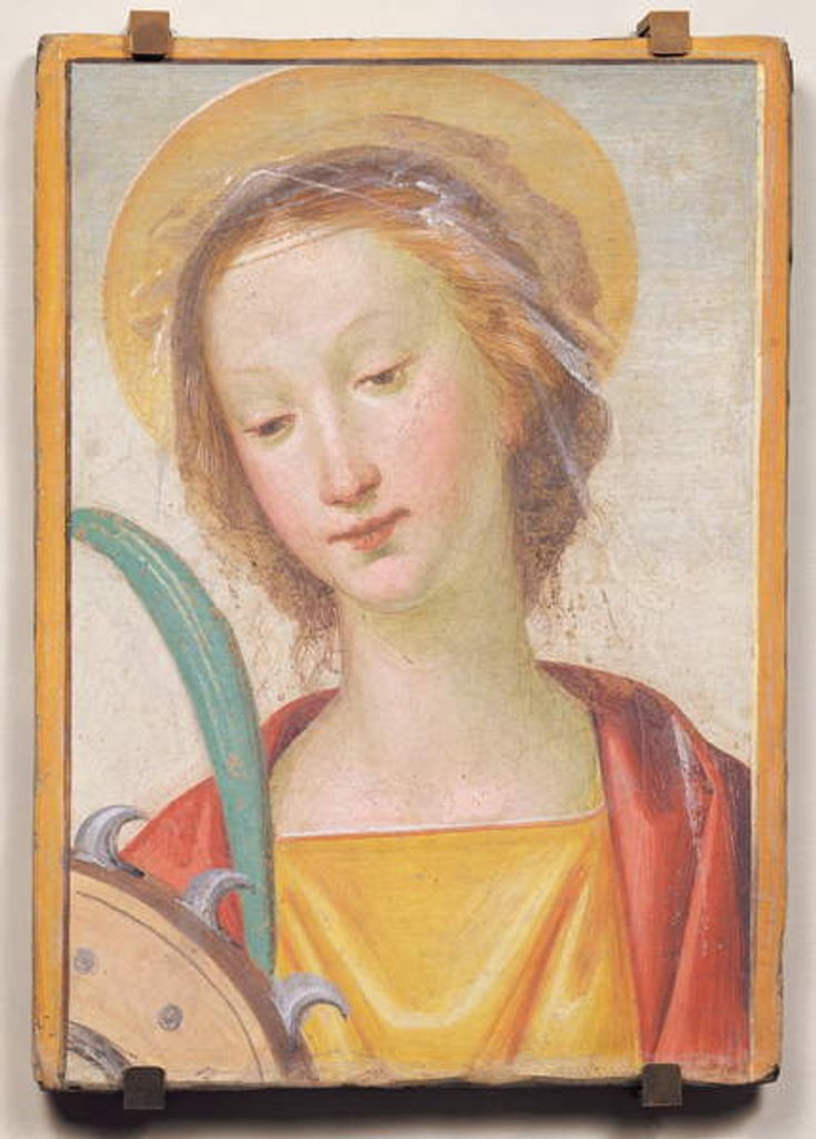 Detail of St. Catherine by Fra Bartolomeo