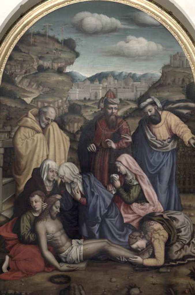 Detail of The Deposition by Sister Plautilla Nelli