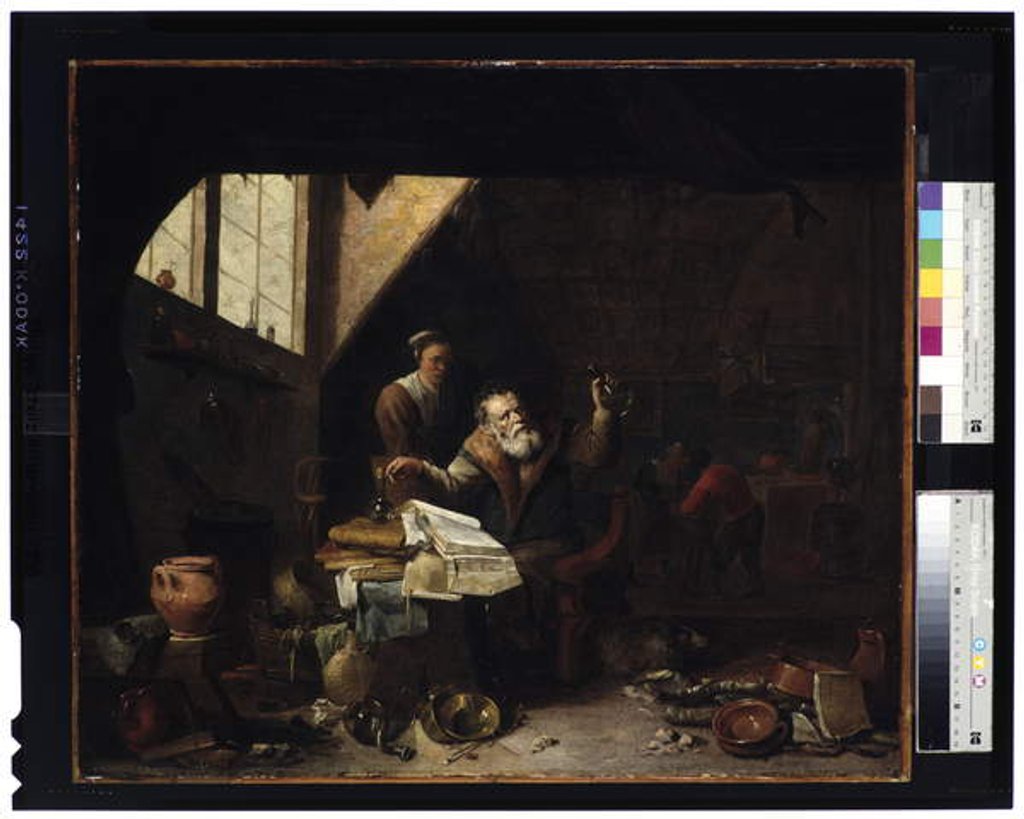 Detail of The Quack Doctor, c.1640 by David III Ryckaert