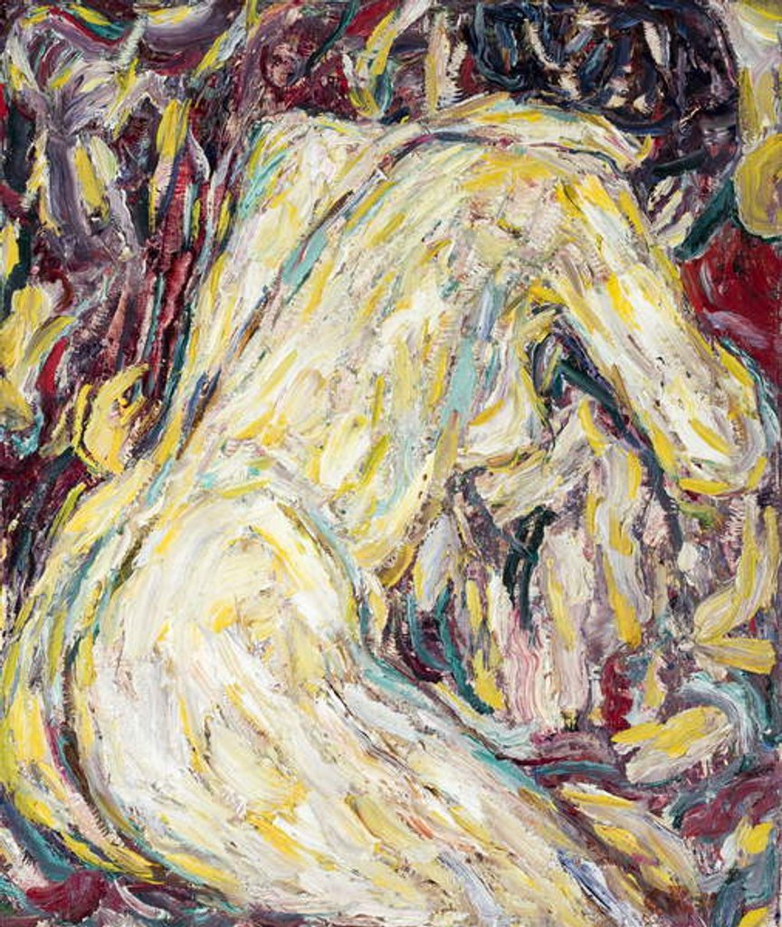 Detail of Nude, 1911 by Christian Rohlfs