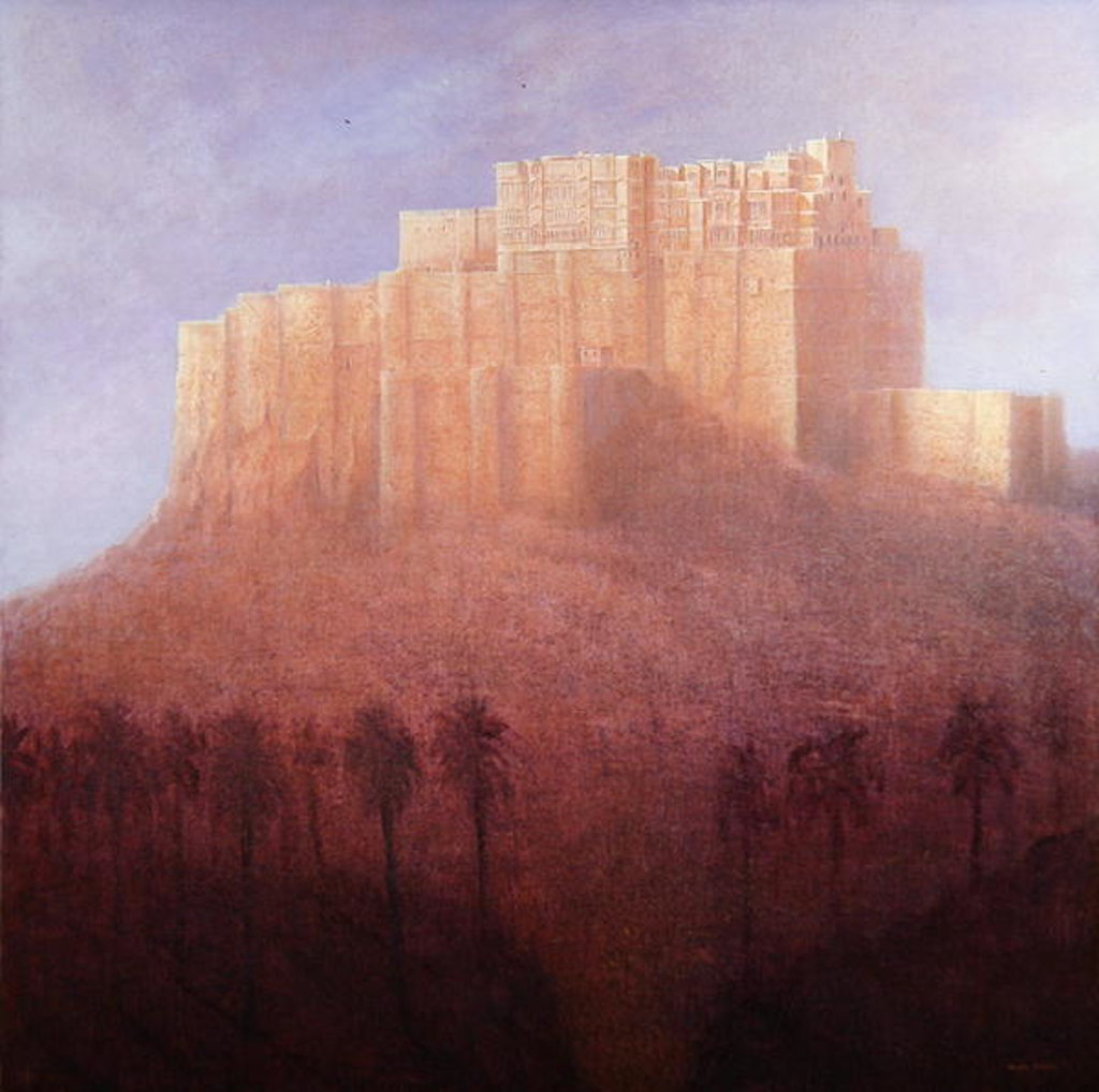Detail of Jodhpur Fort by Lincoln Seligman