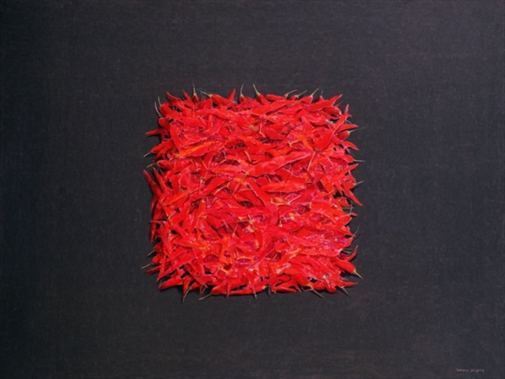Detail of Chillies by Lincoln Seligman