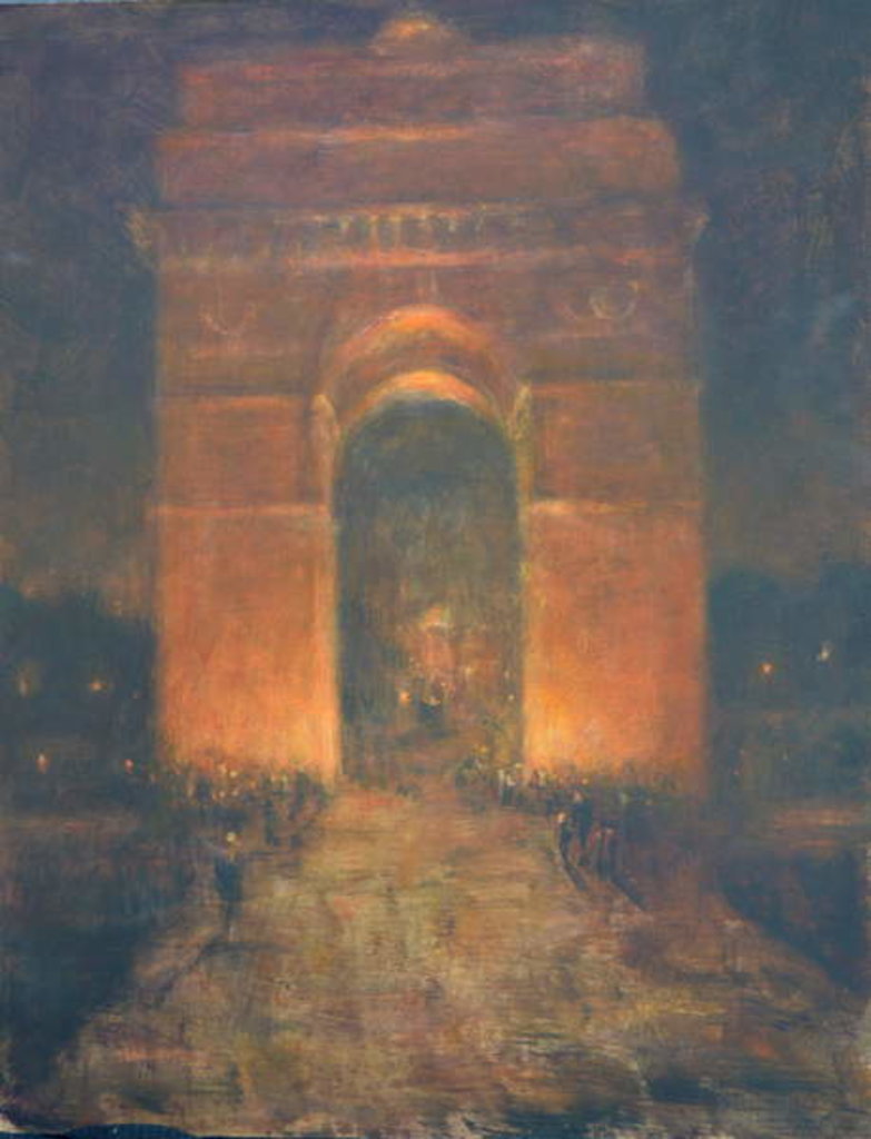 Detail of India Gate by Lincoln Seligman