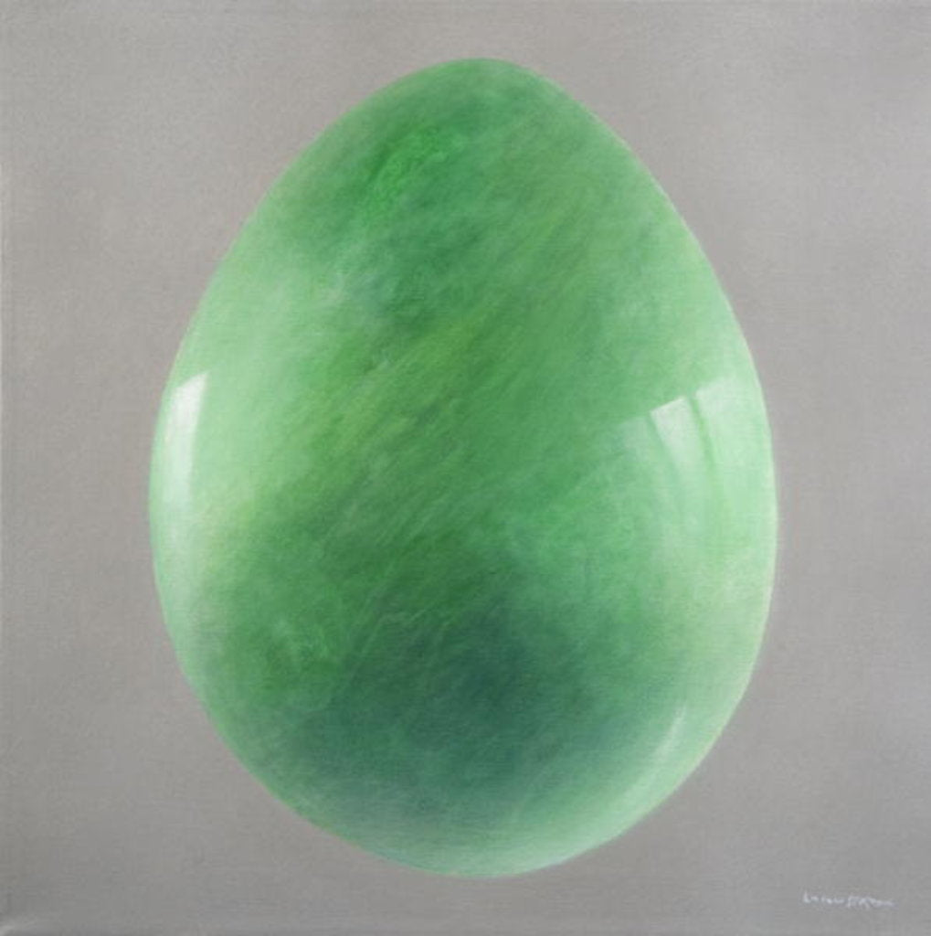 Big Jade Egg by Lincoln Seligman