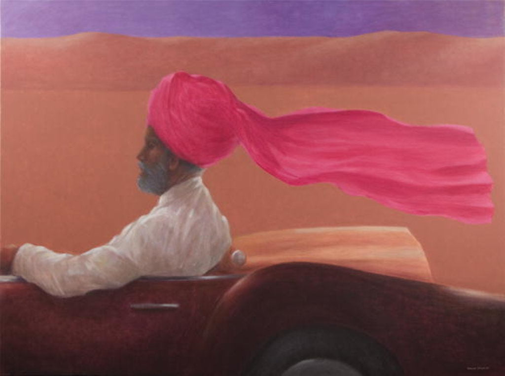 Detail of Maharajah at Speed 2 by Lincoln Seligman
