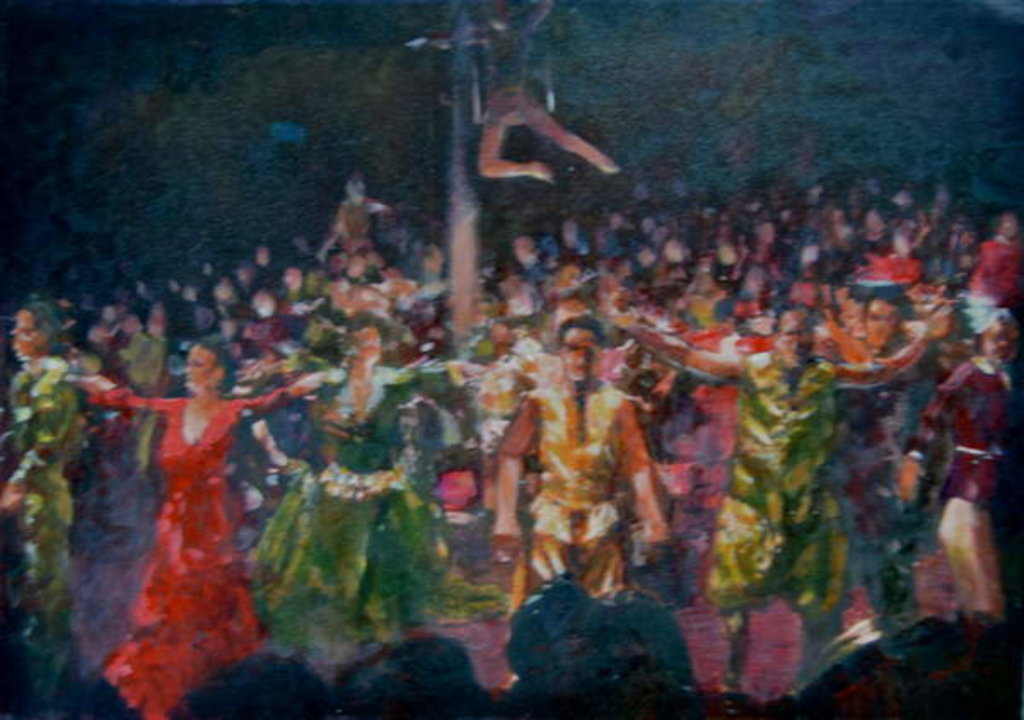 Detail of Giffords Circus by Lincoln Seligman