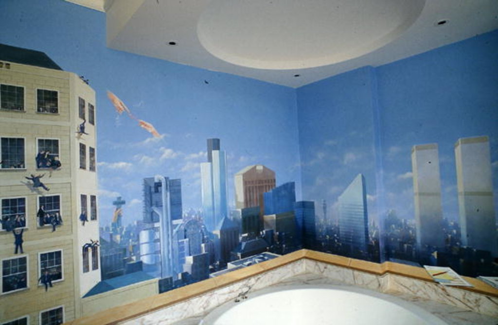 Detail of London New York Crash by Lincoln Seligman