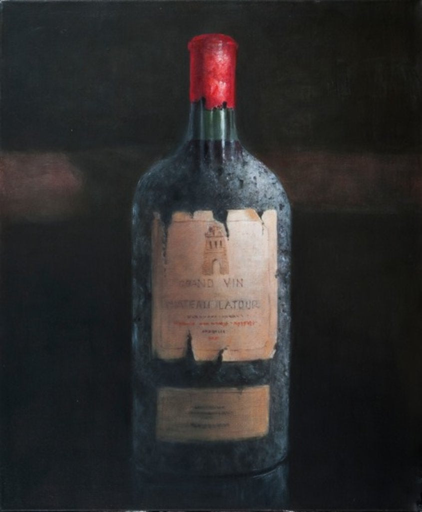 Detail of Chateau Latour, 2012 by Lincoln Seligman