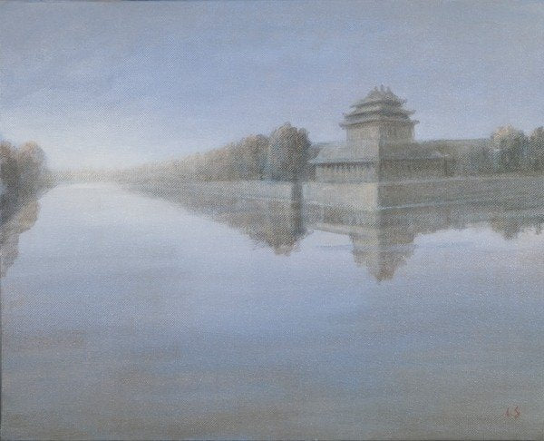 Detail of Forbidden City by Lincoln Seligman