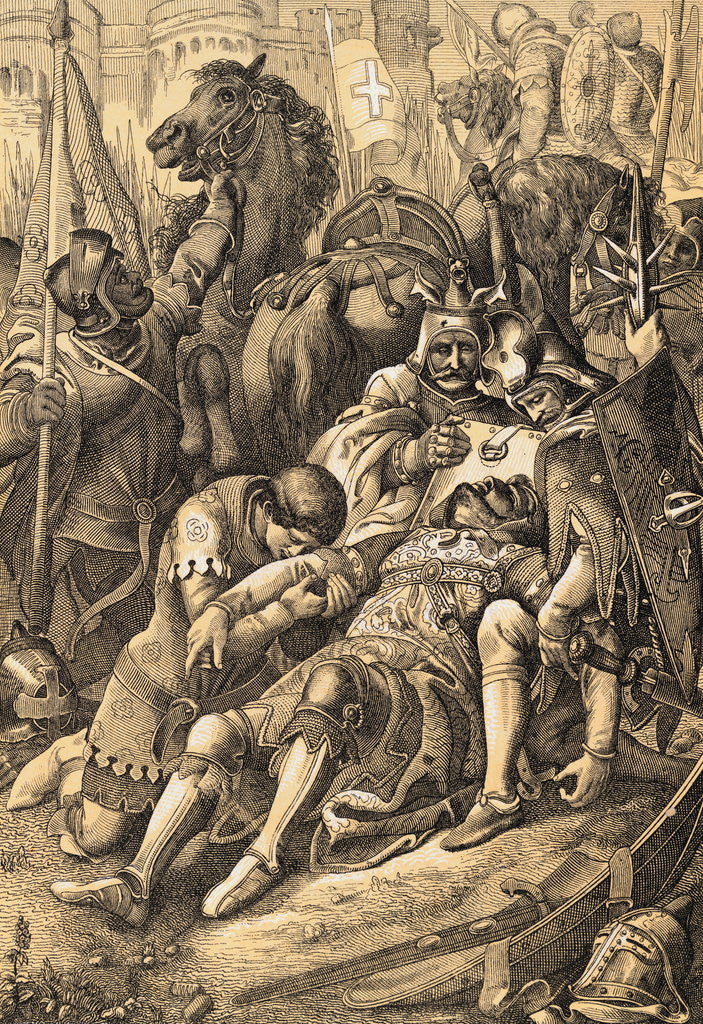 Detail of Death of William the Conqueror by Anonymous