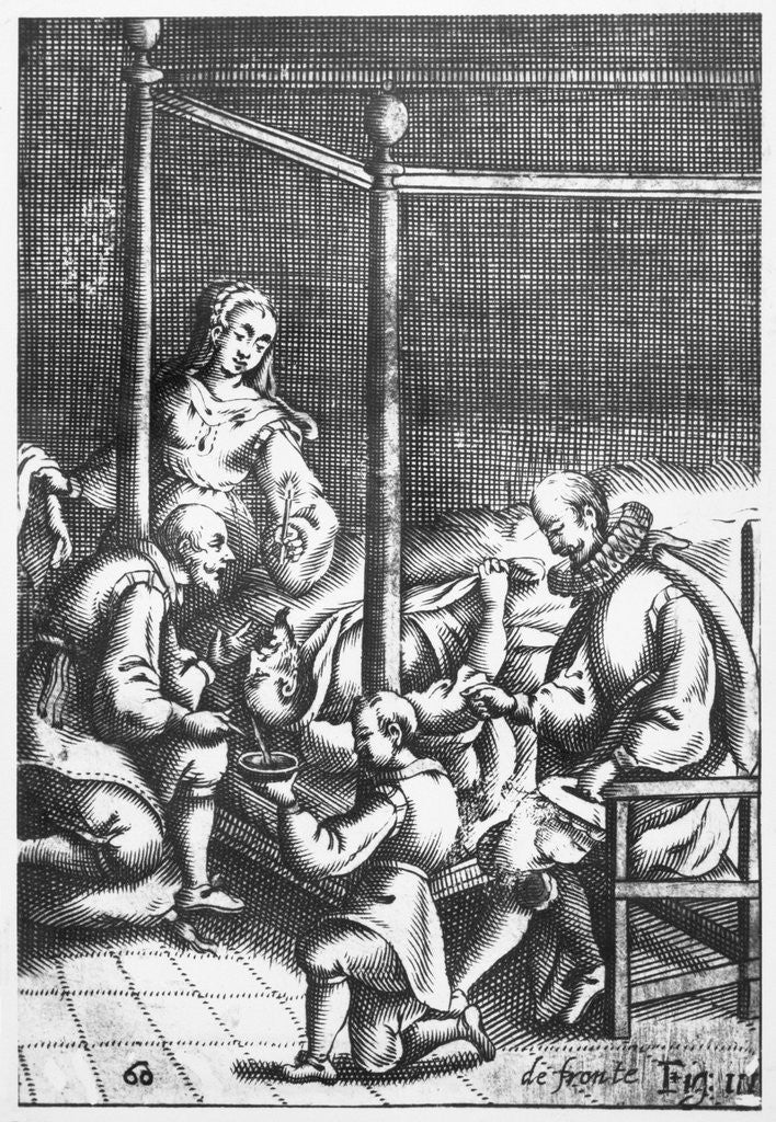 Detail of Print of Early Operation Techniques and Procedures by Anonymous