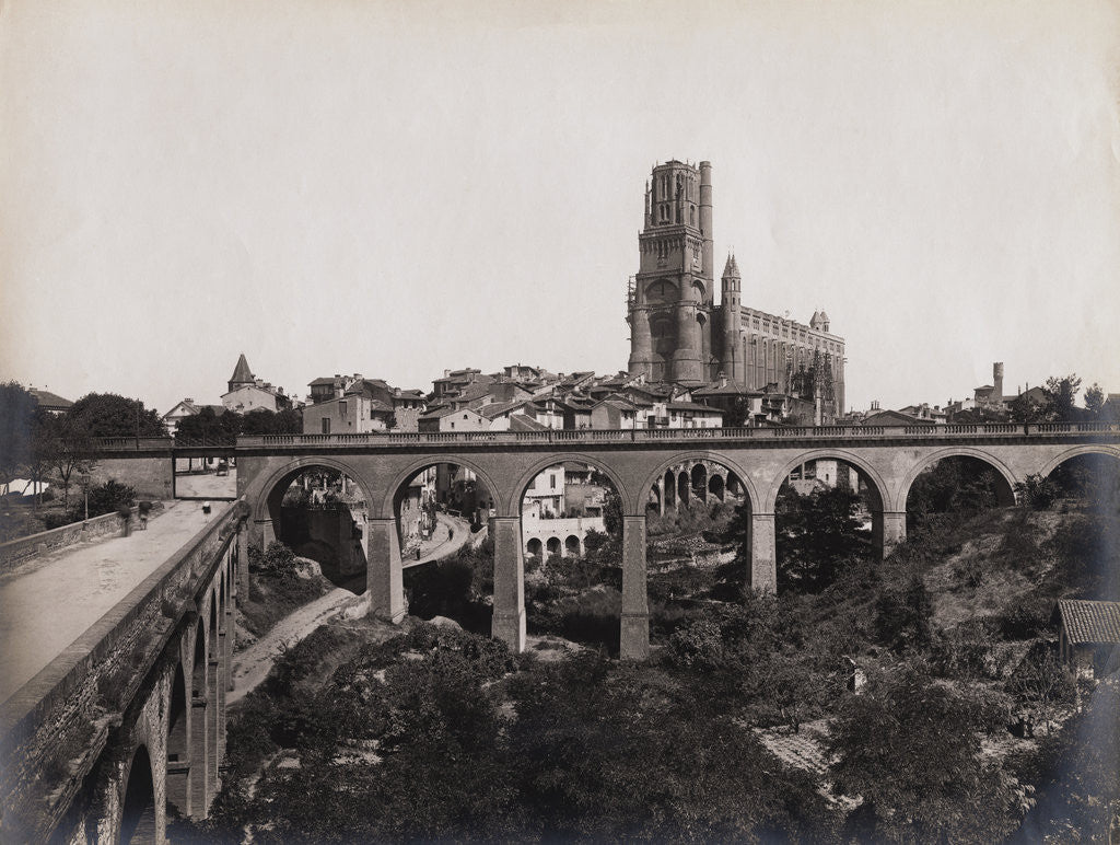 Detail of View of Albi, France by Anonymous