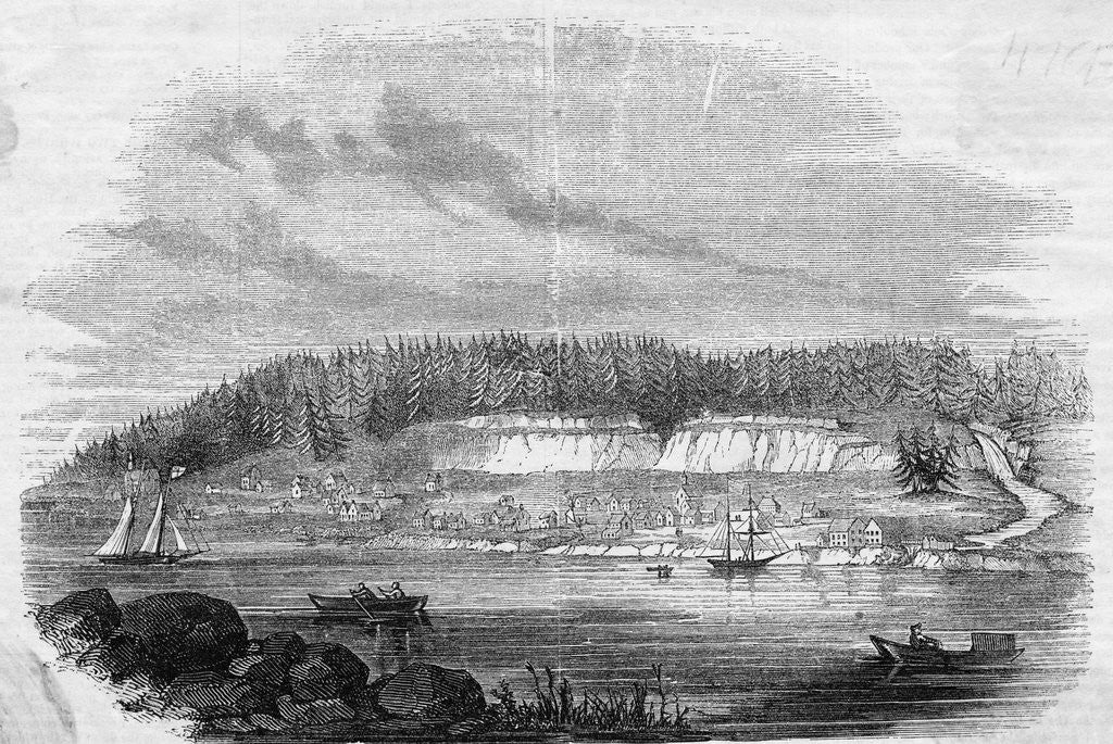 Detail of Oregon City by Anonymous