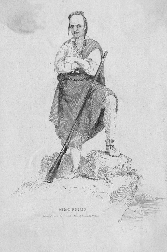 Detail of King Phillip by Anonymous