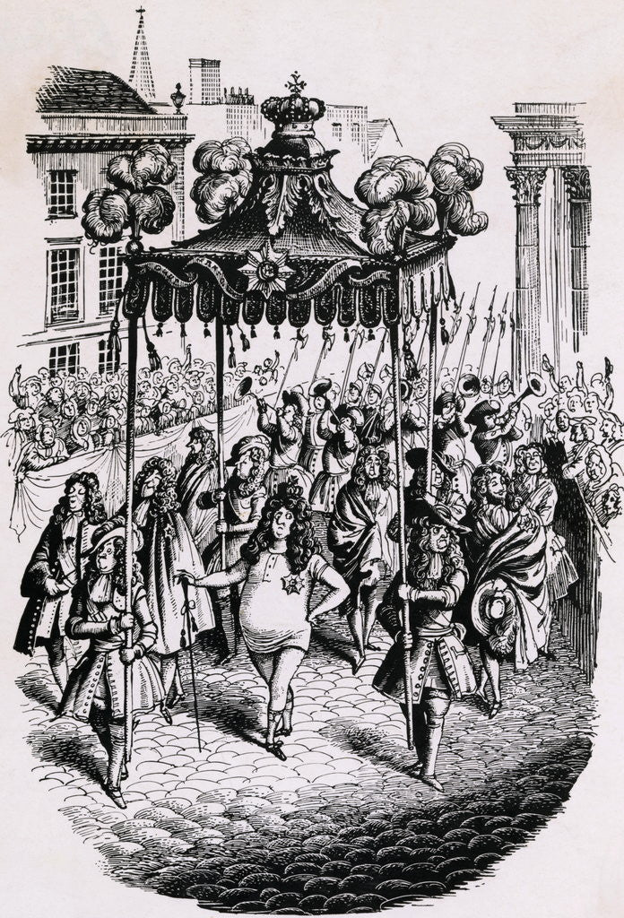 Detail of Illustration from Hans Christian Andersen's The Emperor's New Clothes by Anonymous