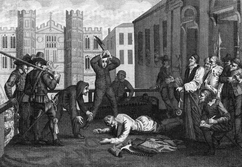 King Charles I Being Beheaded by Corbis
