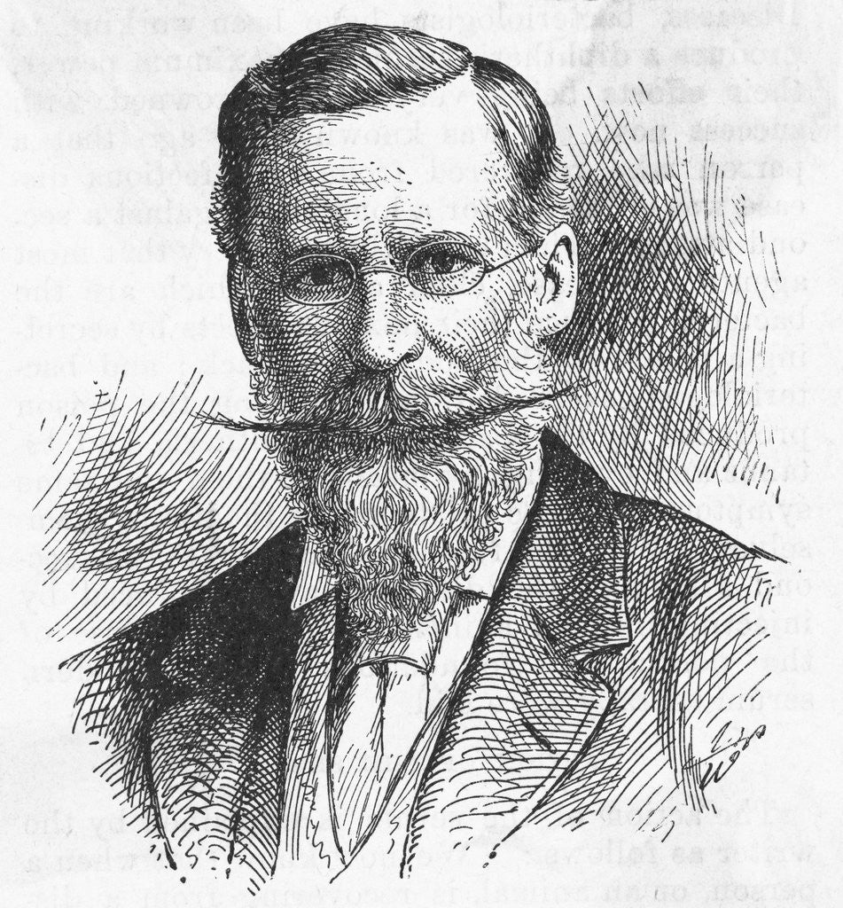 Detail of Portrait of Sir William Crookes by Anonymous