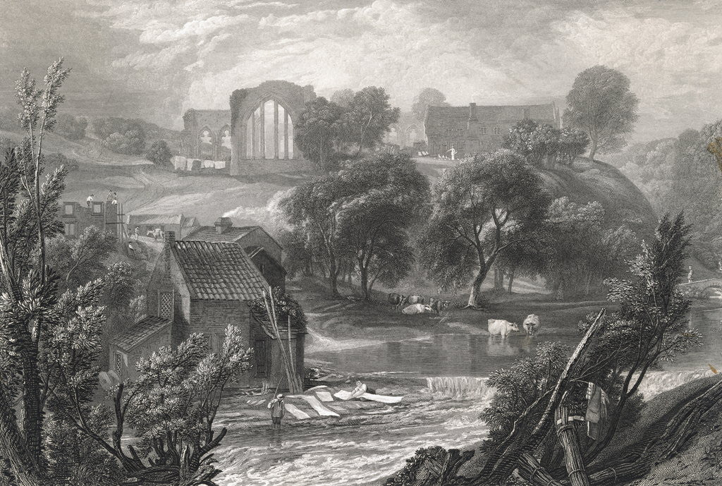 Detail of An English Country Scene by Anonymous