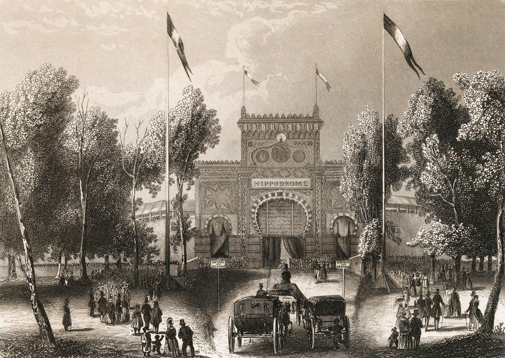 Detail of London's Hippodrome by Anonymous