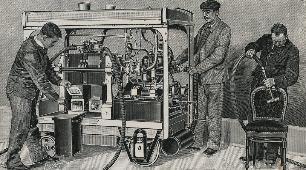 Detail of Vacuum Cleaner of 1903 by Anonymous