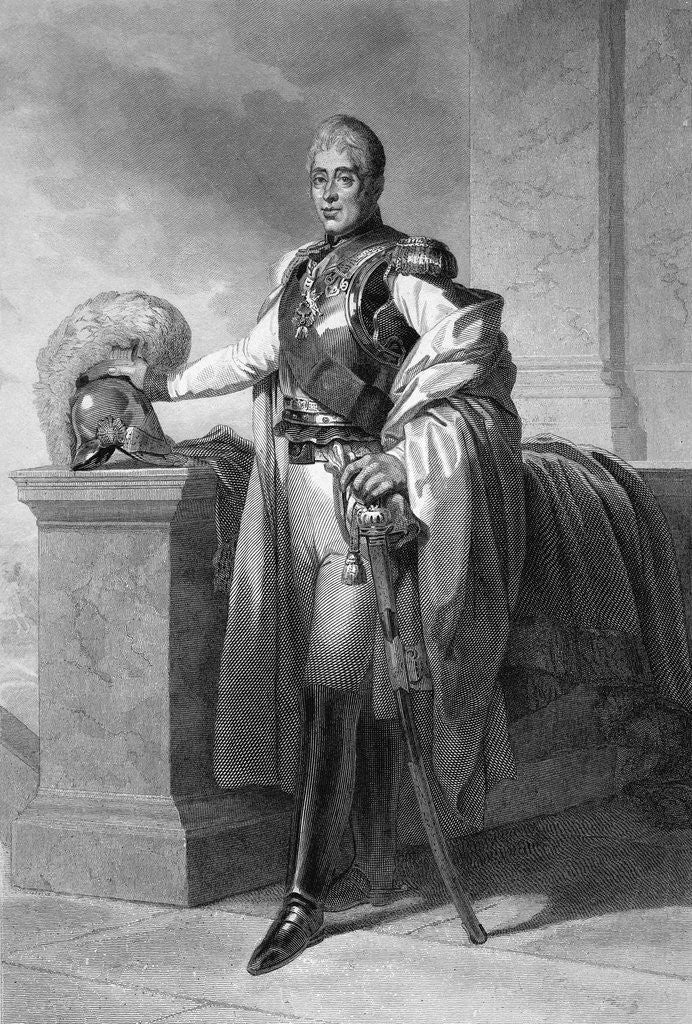 Detail of Charles X King Of France by Anonymous