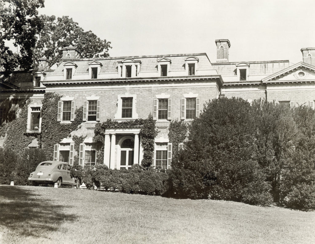 Detail of Exterior Of House In Washington, Dc by Anonymous