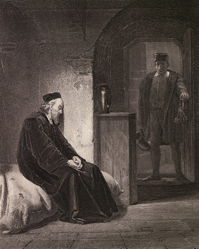 Detail of Sir Thomas More in Prison by Anonymous