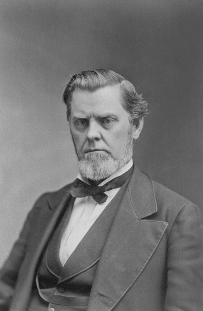 Detail of U.S. Congressman Benjamin Harvey Hill by Anonymous