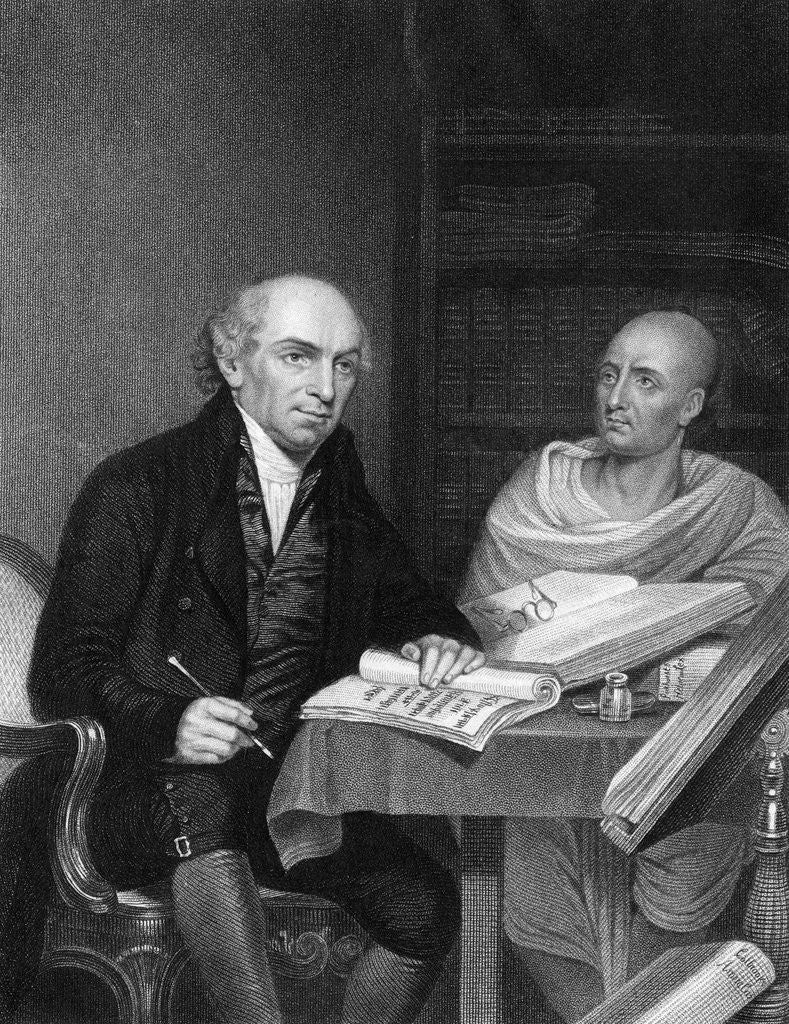 Detail of Missionary Bringing Baptist Teachings to India by Anonymous