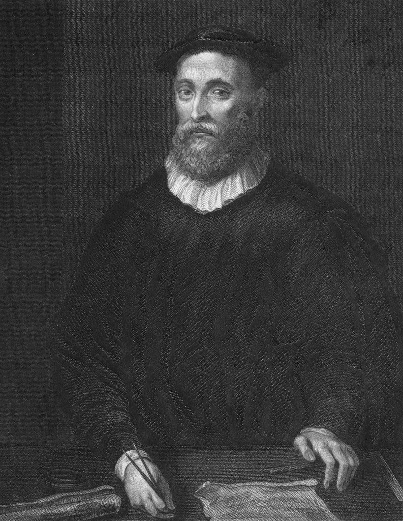Detail of Portrait of John Knox by Anonymous