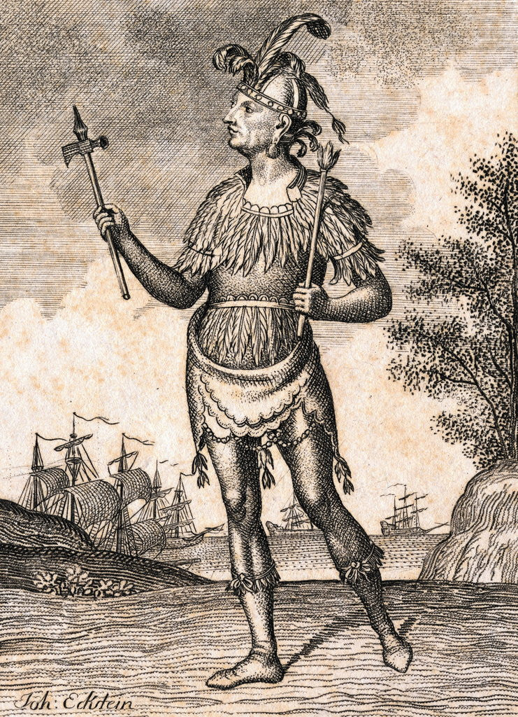 Detail of Chief Tammany by Anonymous