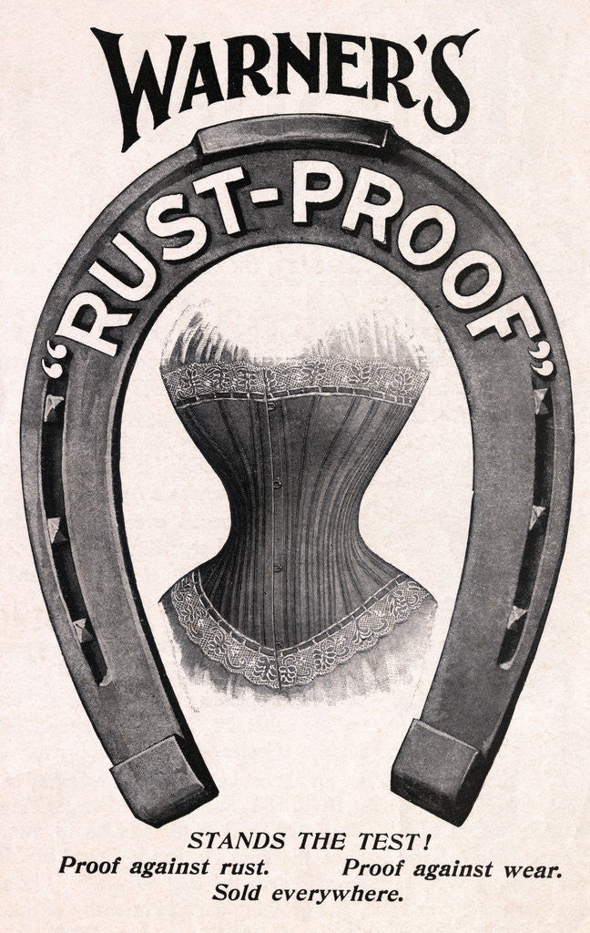 Detail of Advertisement for Warner's Rust Proof Corset by Anonymous