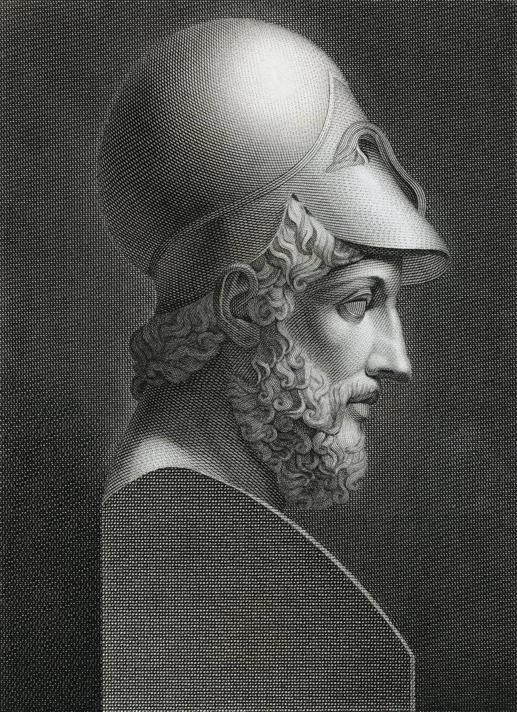 Detail of Pericles, Athenian Statesman by Anonymous
